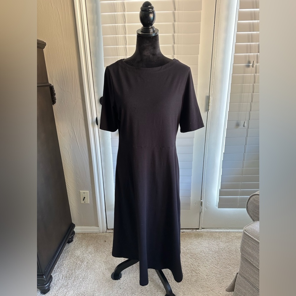 Croft & Barrow Black Mid-Length to Maxi Dress